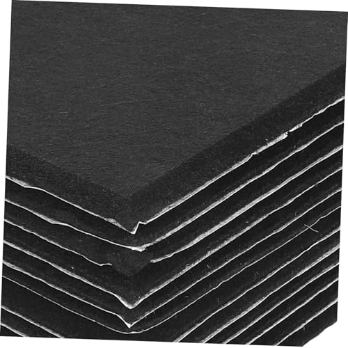 jojofuny 12pcs Paneles Acústicos para Pared, Paneles Autoadhesivos Absorbentes de Sonido, Aislantes Acústicos en Poliéster Negro miniatura 3