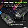 GEARit Shielded CAT6 Ethercon Cable (100 Feet) Professional Audio & Lighting RJ45 EtherCON-Compatible Cable for Studio, Stage, Concerts - 100ft Blue #5