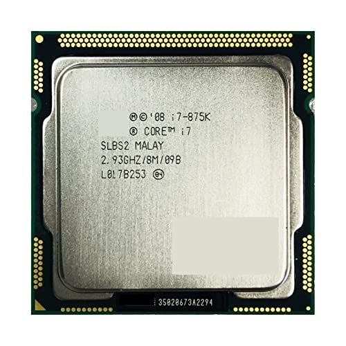 �R�A I7-875K I7 875K I7 875 2.933 GHz �N�A�b�h�R�A 8 �X���b�h CPU �v���Z�b�T LGA 1156