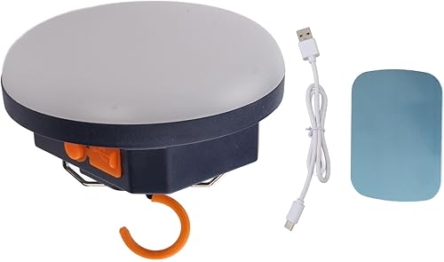 Hilitand 800lm LED linterna de camping portátil al aire libre luz de emergencia con gancho 4800mah recargable tienda al aire libre luz