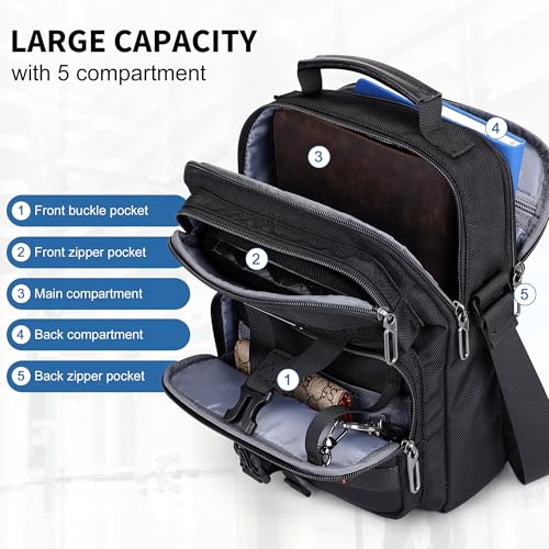 Sac De Messager Décontracté Compagnon Idéal pour Vos Voyages de Travail