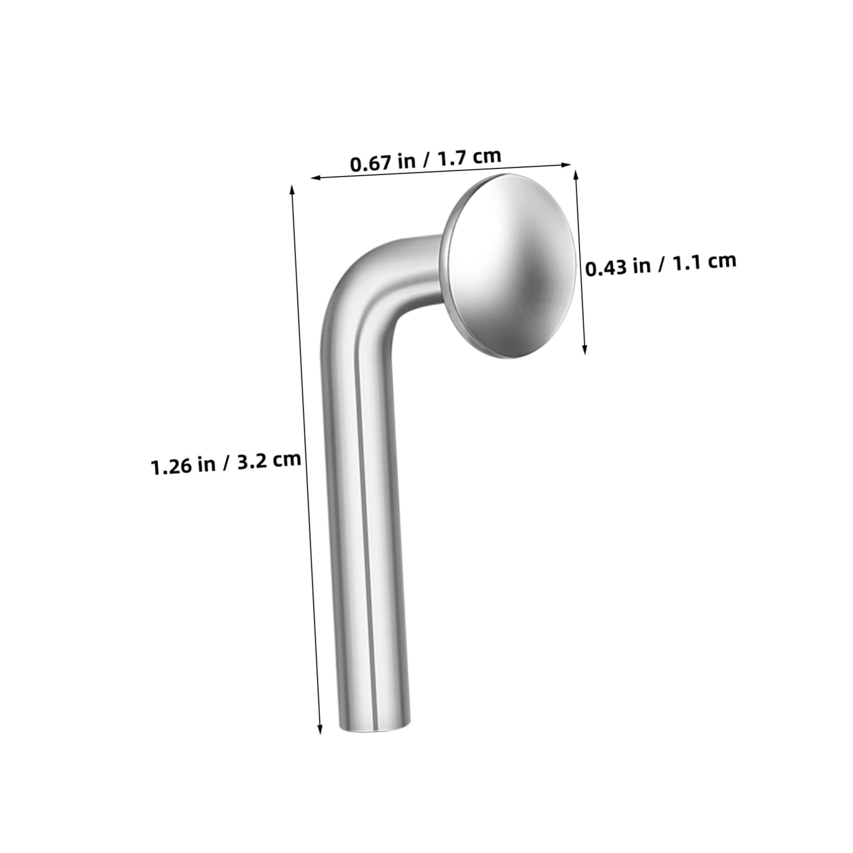 PRETYZOOM 100pcs Pallet Racking Drop Pin Latch M5 Safety Bolt for Pallet Rack Accessory