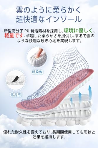 Solemacher Cloud 超柔らかい 低反発 インソール の商品画像 2