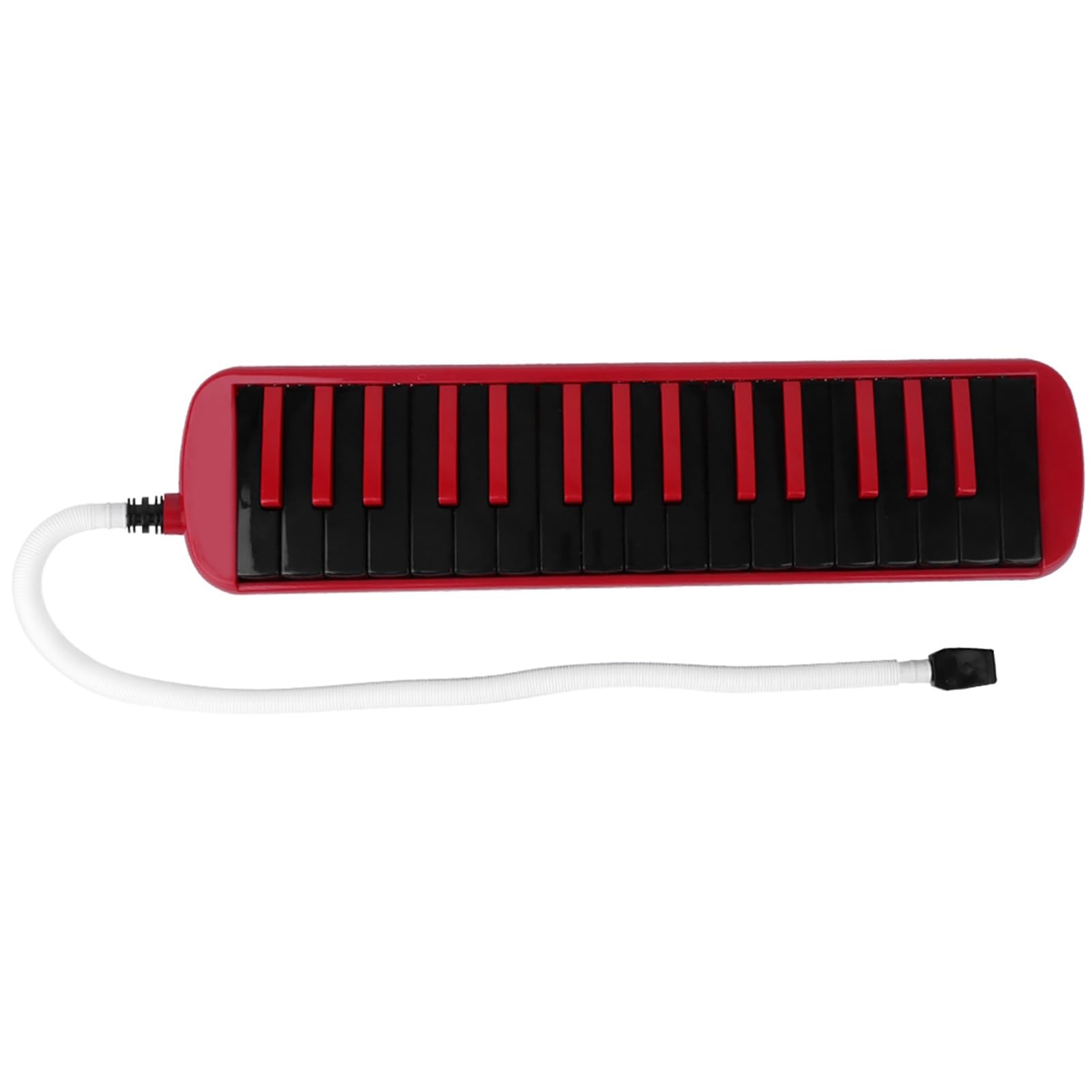 Melodica 32 tasti blu strumento musicale a fiato adatto alla pratica (Rossa)