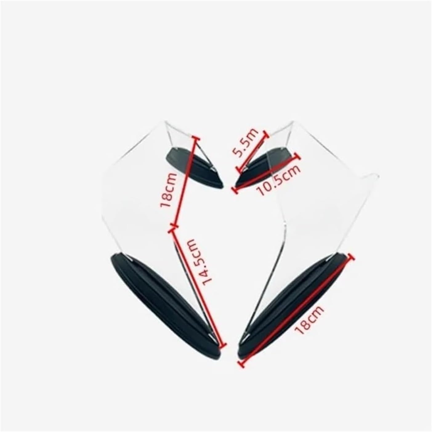 オートバイサイドスポイラーウィング 用 カワサキ 用 ZX-10R 用 ZX