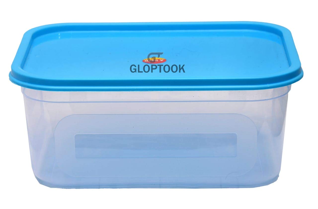 GT Gloptook Large Plastic Rectangle Container Box (2L, Standard
