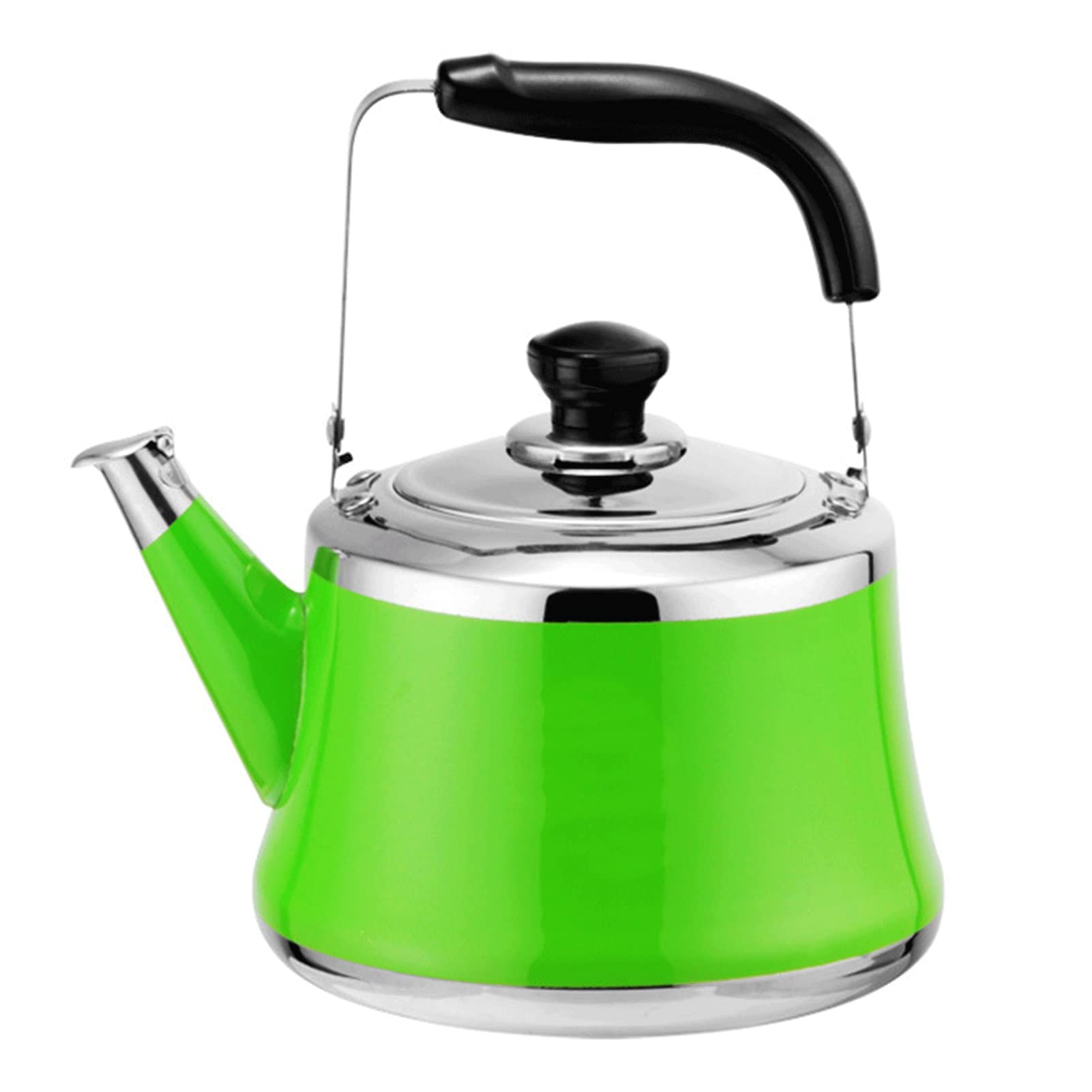 Tetera con silbido for estufa de acero inoxidable(9,4 liter)
