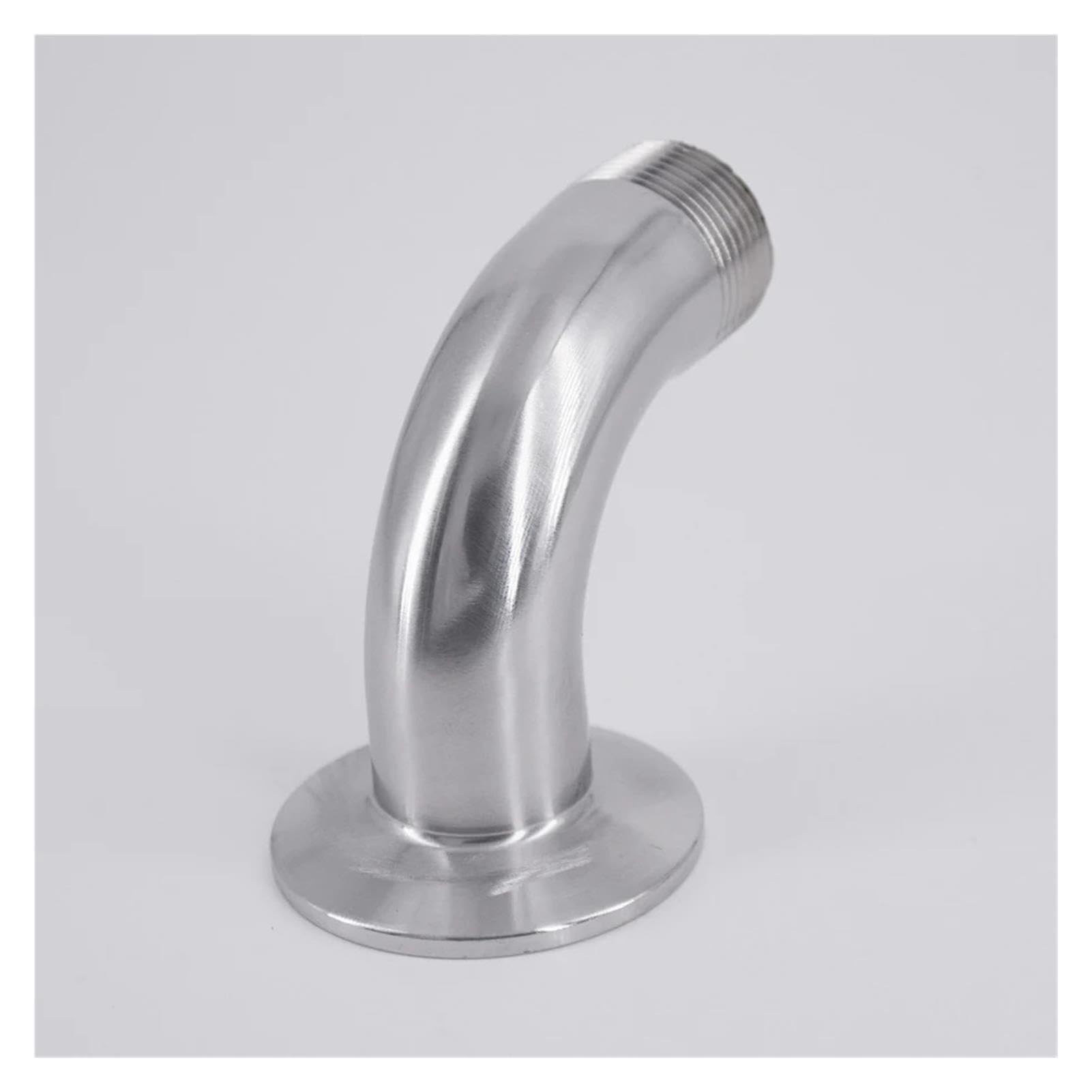 Curva 90° Tri-Clamp Filetto Maschio Inox 304 1.5-2.5 Pollici
