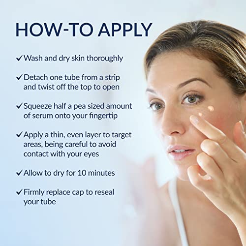 Plexaderm Rapid Reduction Eye Serum - Advanced Formula - Anti Aging Serum Visibly Reduces Under-Eye Bags, Wrinkles, Dark Circles, Fine Lines & Crow's Feet Instantly - Instant Wrinkle Remover For Face (0.76 Fl Oz) #TOP3