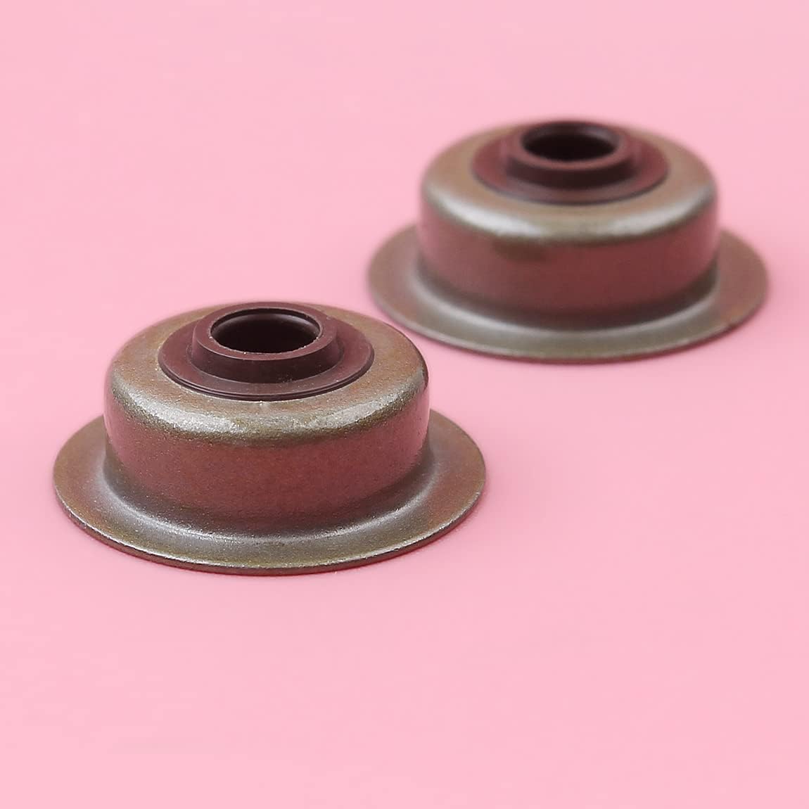 2PCS Valve Stem Oil Seal Compatible with GX120 GX160 GX200 Engine Motor, Replaces 12209-ZH8-003 for LN Mower & Small Engines