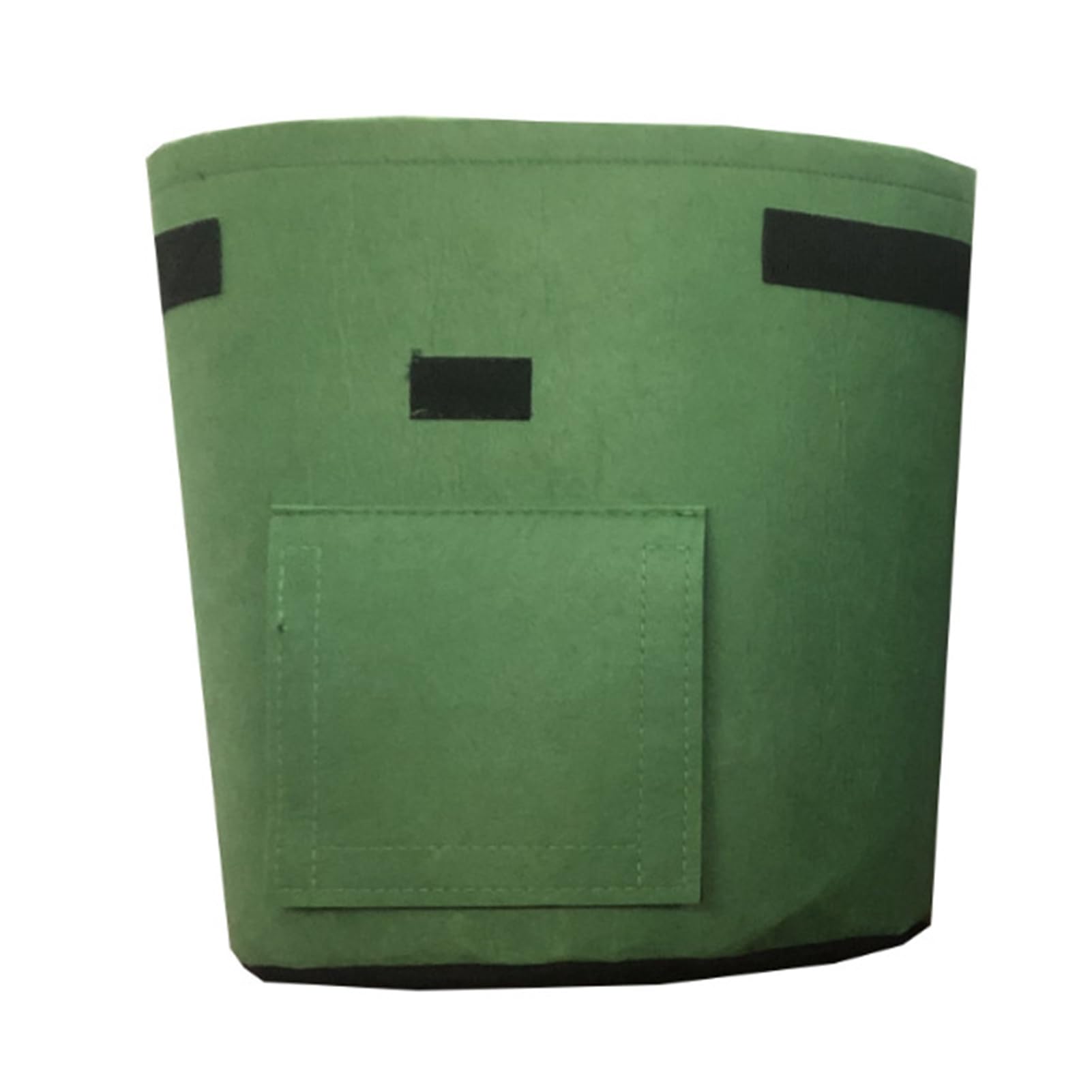 Flowerpot Fabric Grow with Handles And Side Hook And Loop Opening Container Reinforced Stitching Circulation Flowerpot for