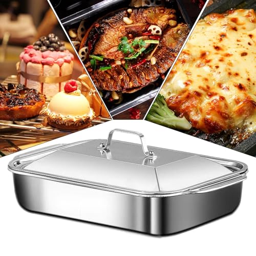 Utensilio de cocina resistente al calor de acero con tapa 5