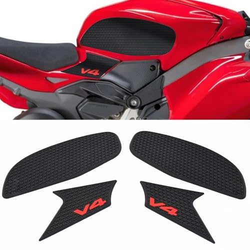 Pads réservoir Panigale V4 2025 caoutchouc adhésif anti-rayure pour motards