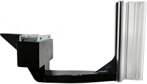 Miniatura 8 de Soporte magnético para letreros de góndola sobresaliente, exhibición de letrero de pasillo, negro, paquete de 2