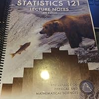 Statistics 121 Lecture Notes 4th Edition - BYU 074093306X Book Cover