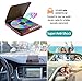 Compact CD Player Rechargeable Walkman CD Player with Double Headphone Jacks, Anti-Skip CD Player Personal Discman CD Player for Car & Home & Travel – Toddler, Kids, Students, Adults