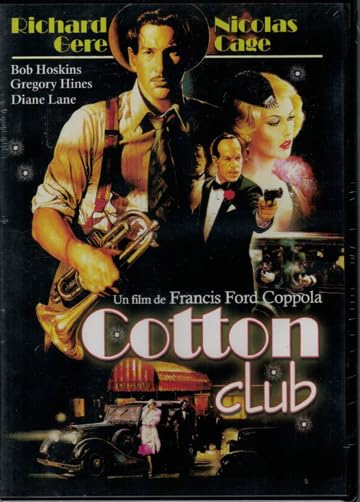 The Cotton Club 1984 para noches de cine clásico y jazz en casa