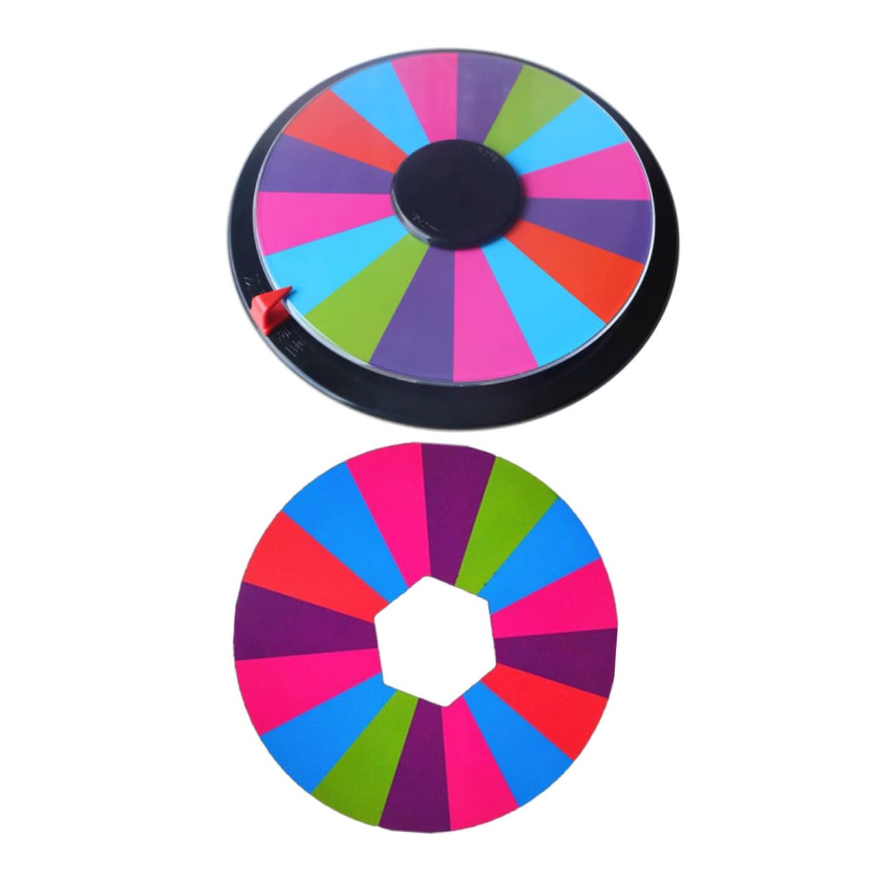 Abaodam 1 Set Double Sided Drinking Game Turntable for Ktv Party Rotatable Game Wheel for Bar Entertainment and Easy to Use for Friends Gatherings