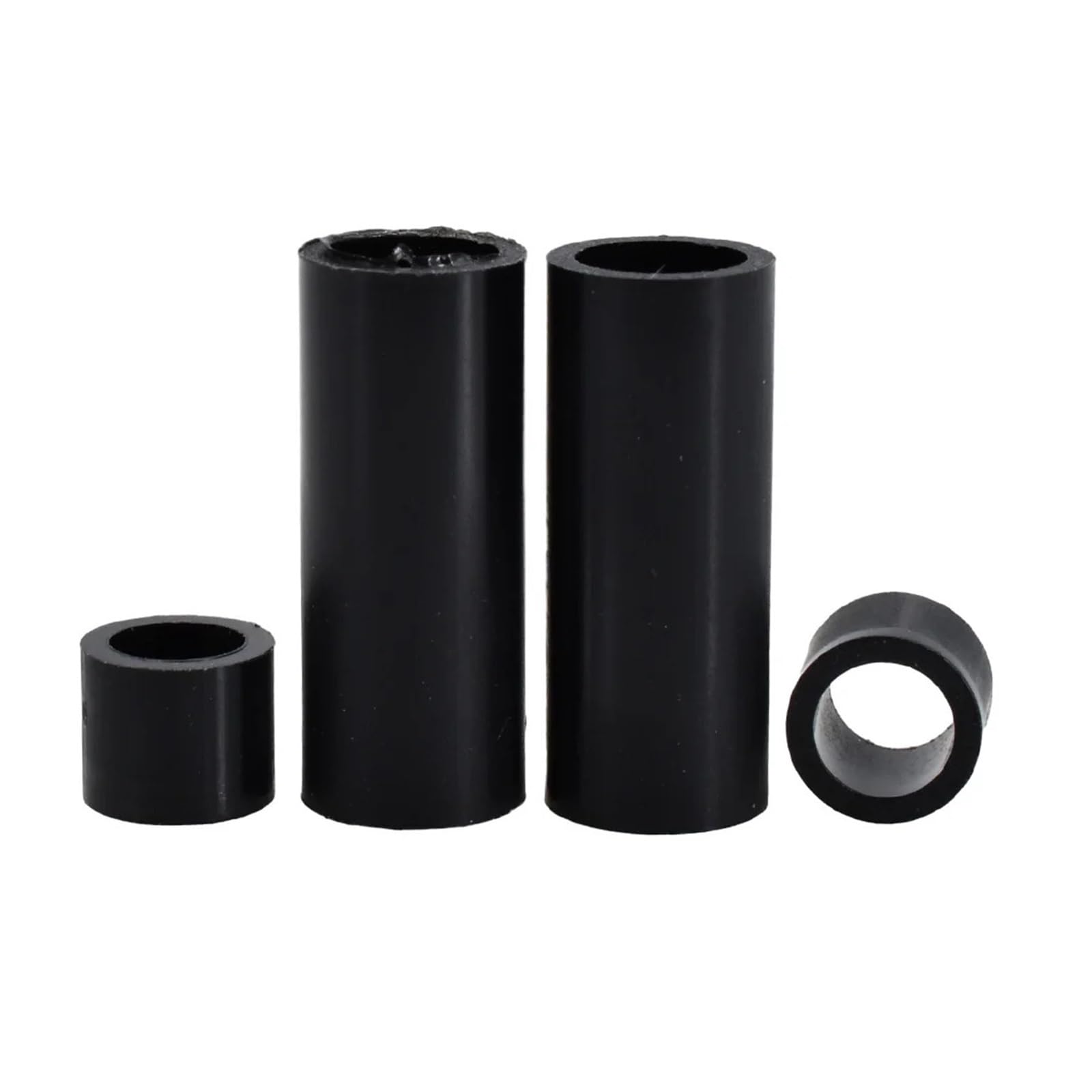 Abstandshalter, Abstandsbolzen, Unterlegscheibe, runde Säulen, schwarzes ABS, Nylon, hohl, ohne Gewinde, Abstandshalter for Leiterplattenhalterung, 100–1000 Stück(18mm(200Pcs),M8.2 (OD14))