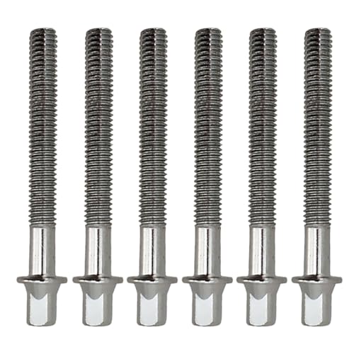 Abaodam 18pcs Tornillos para Montaje de Bombo con Arandelas para Soporte de Redoblante de Batería Metal miniatura 1