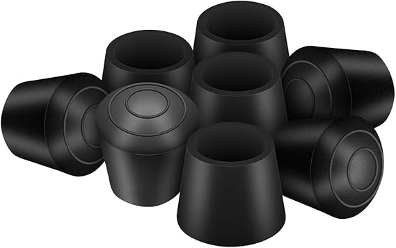 32 Piedini In Gomma Per Sedie - Antiscivolo, Per Gambe Tonde 12-16 Mm - Foto 5