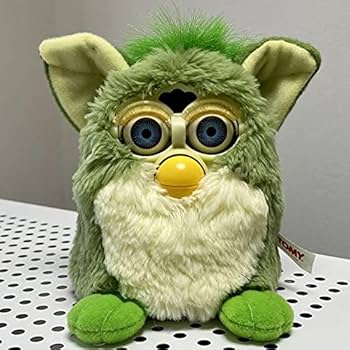 【希少カラー】TOMY ファービー　日本語版　グリーン　迷彩柄 未開封 Furby ファービー 日本語 グリーン 迷彩 ぬいぐるみ ④