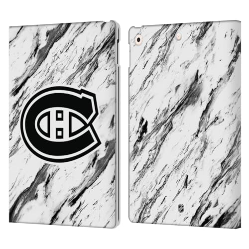 Housse cuir iPad 10.2 Montreal Canadiens avec support et porte-cartes
