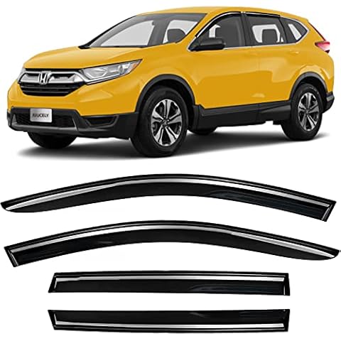 Side Window Visors rain Guards Vent Deflectors for Honda CRV (CR-V) 2017 2018 2019 2020 2021 2022 LX EX EX-L Touring Cover