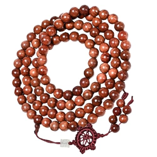 Bracelet Bouddha en poirier de Huanghua pour homme avec finitions artisanales