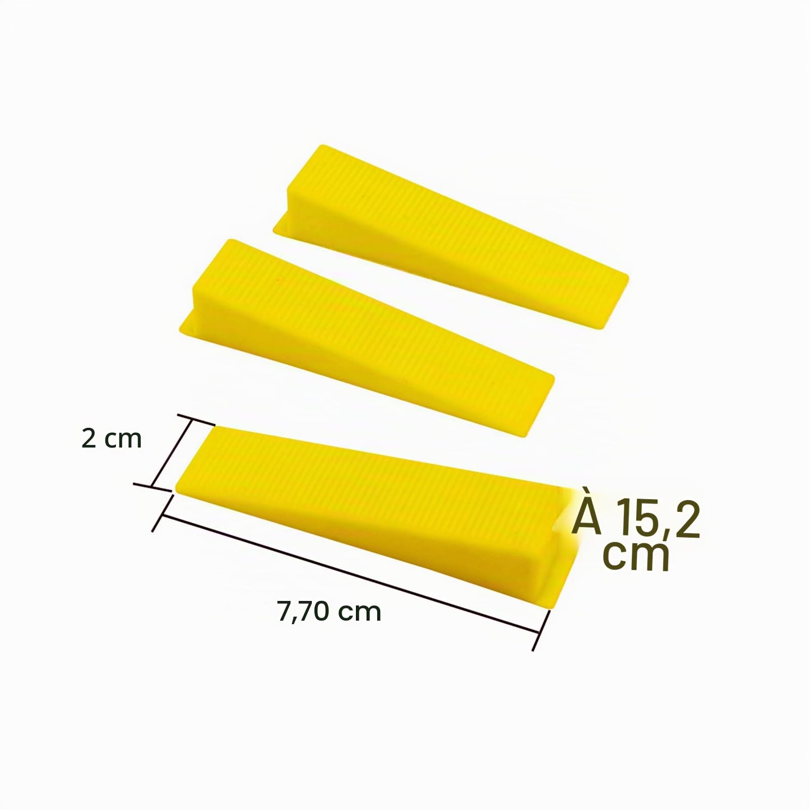 Kit de nivellement de carrelage 1.5mm 1/16”, 600 entretoises + 200 cales réutilisables avec pince – Outil professionnel pour carrelage en pierre et céramique (600+200+pince, 1.5mm)