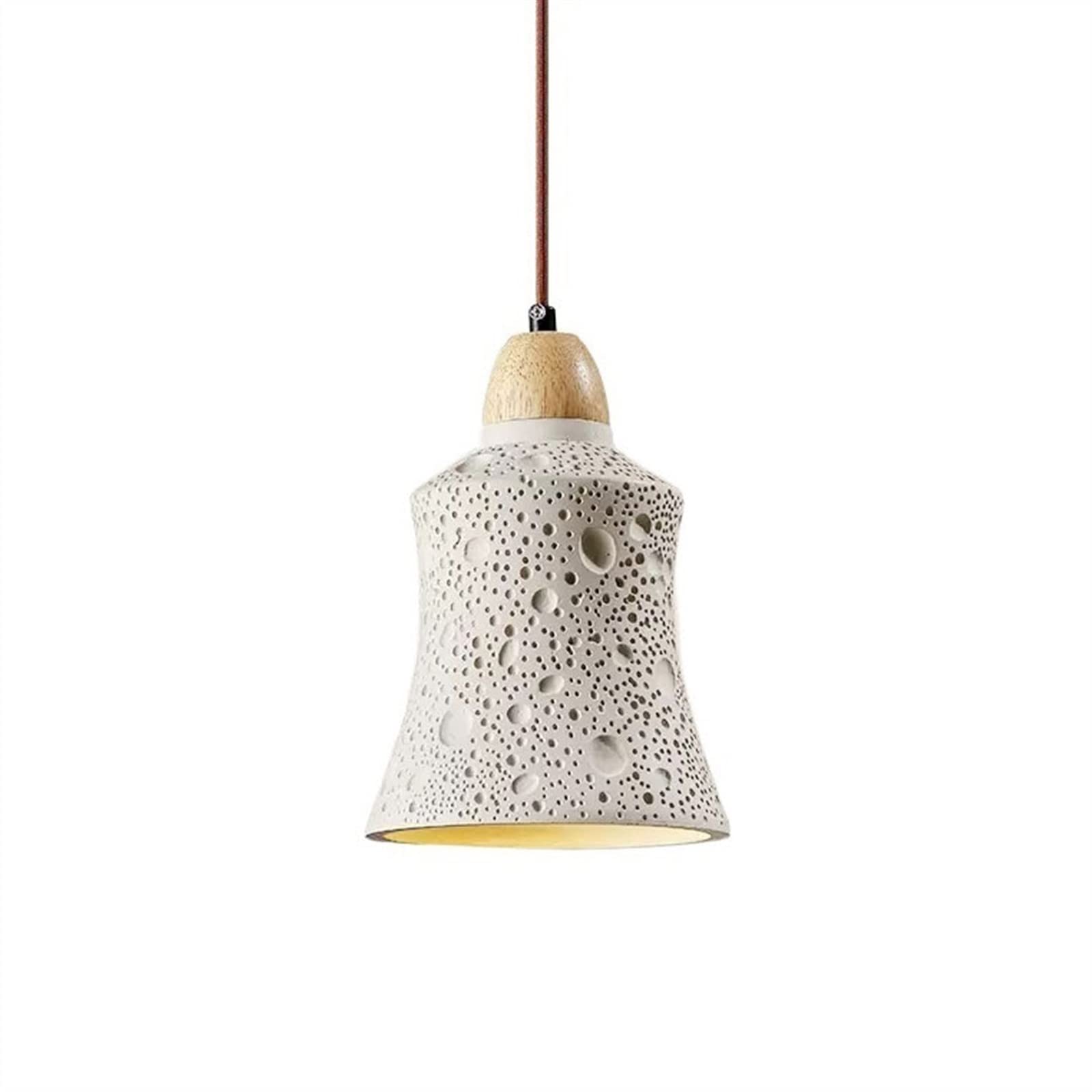 Kp6xlf3gt One Color Hallway Pendant Lights Creative Lunar Surface Cement Chandelier Bedroom Bedside Decorative Lighting Restaurant Bar Table Light
