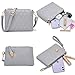 Women's Fashion Handbags Tote Bags Shoulder Bag Top Handle Satchel Purse Set 4pcs