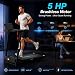 GEOTECH Foldable Treadmill for Home with 15% Auto Incline, 5.0HP Brushless Motor, 14KM/H Running Machine Walking Machine with Handle, Heavy Duty Treadmill for Heavy People 180KG, Large Running Belt