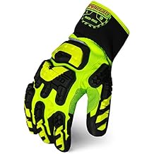 Ironclad KONG INDI-RIG-05-XL Industrial Impact Rigger Oil & Gas Safety Gloves, X-Large