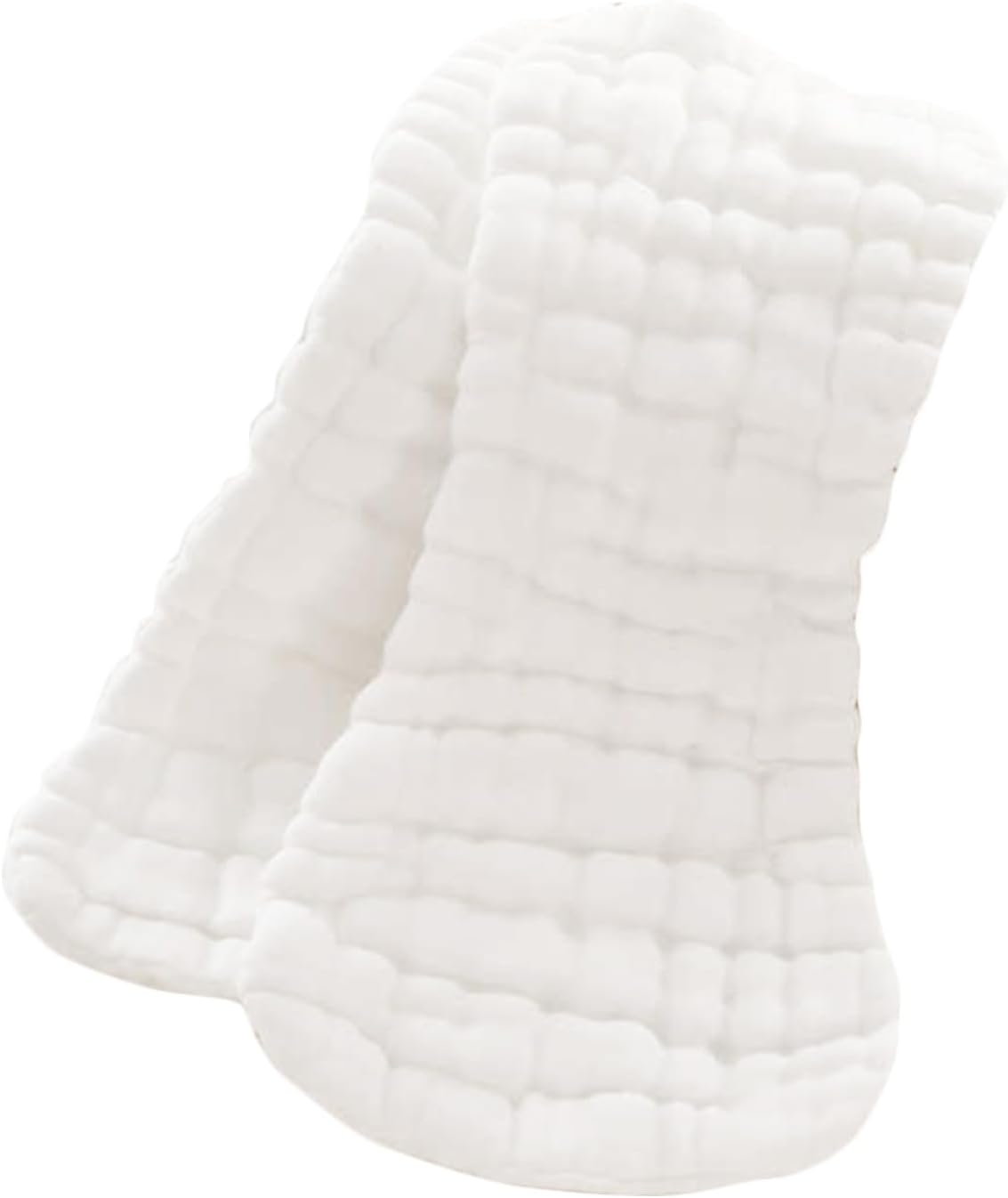5pcs Reusable Pure Cotton Nappies for High Absorbency Water-Resistant Diaper Washable Nursing Cushion Soft Breathable Cloth for Sensitive Skin