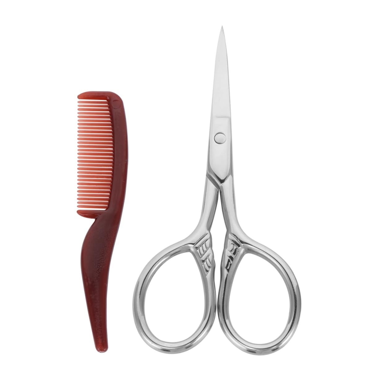 Ciseaux de coiffeur en acier inoxydable pour l'entretien de la barbe et moustache VALICLUD