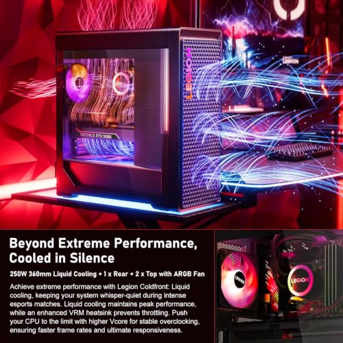 Image of Lenovo Legion T7 RTX 5080 Intel Ultra 7 265K Gaming Tower Desktop