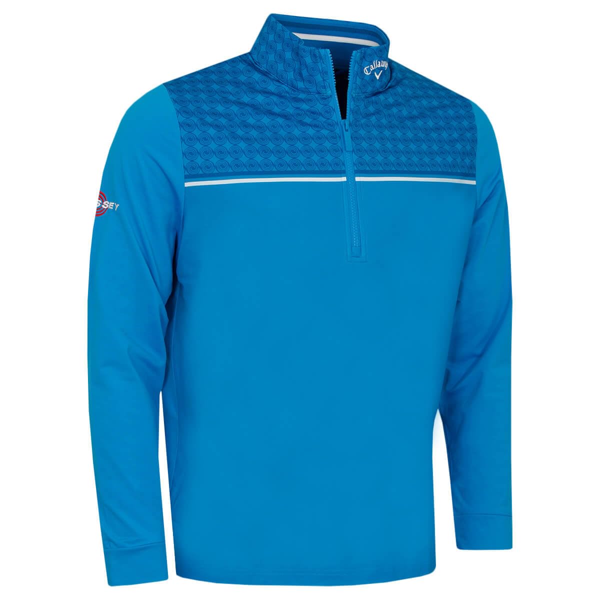 Callaway Apparel Odyssey Printed Block Suéter Hombre (Pack de 1)