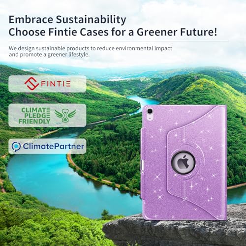 Fintie Drehbare Schutzhülle für iPad Air 13 Zoll (M3) 2025, (M2) 2024-360 Grad drehbar, Schutzhülle mit Stifthalter, Auto Wake/Sleep… – Ansicht 2