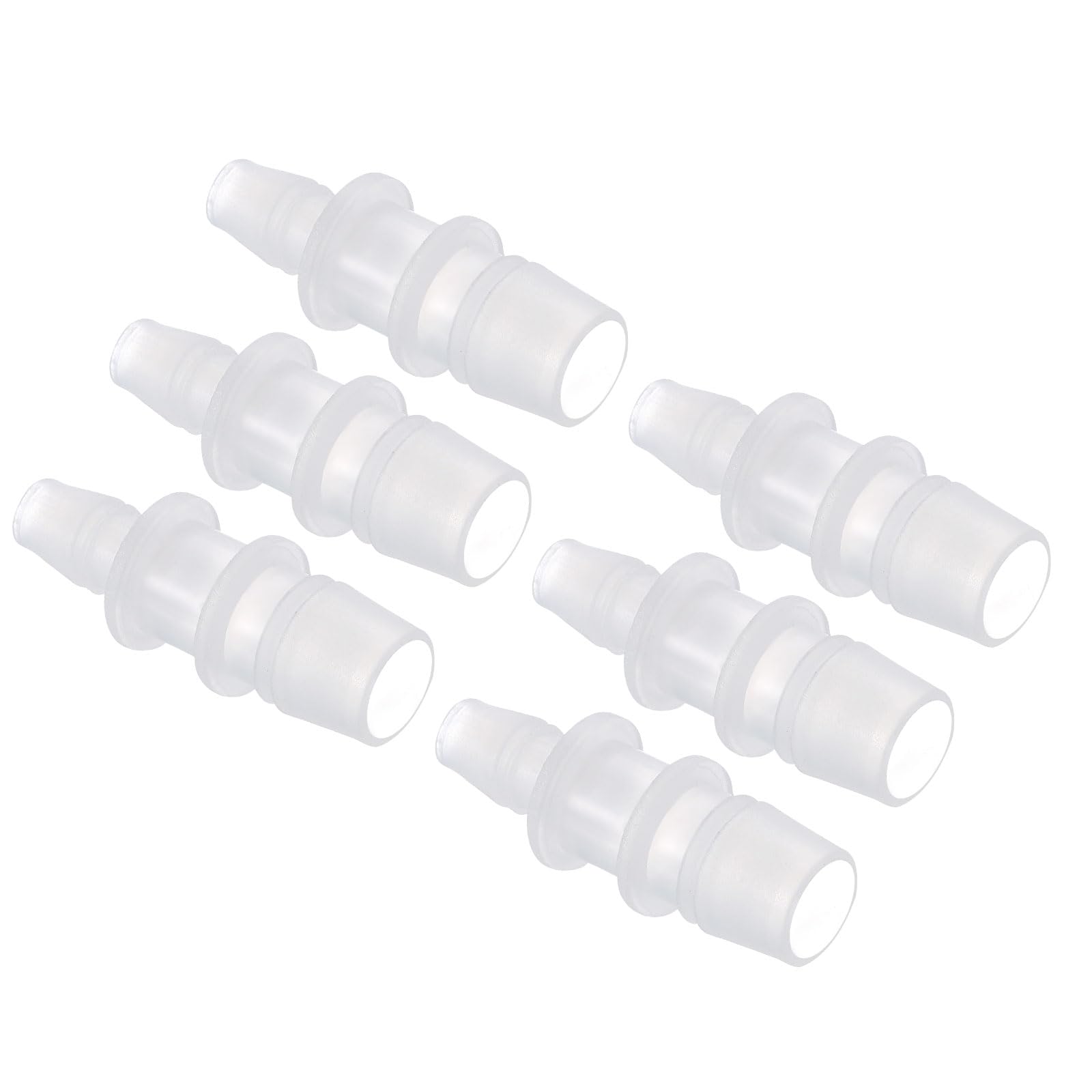 Kozelo Pack of 6 Plastic Hose Barb Fittings 5/16" Hose Barb to 1/2" Fittings