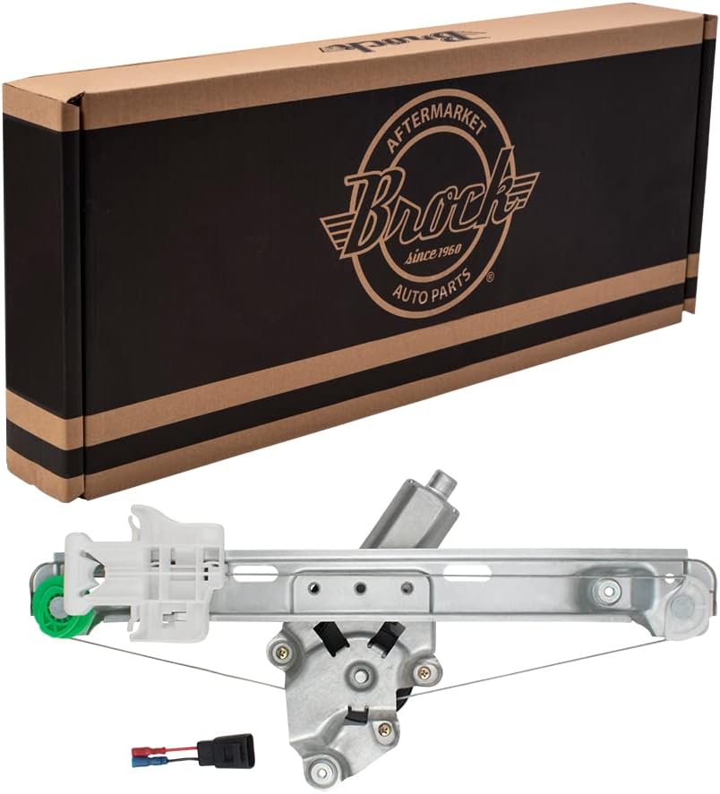 Window Regulator w/Motor for 2005-2008 Malibu Built from 6/6/05 Rear 25797228 Left GM1550149