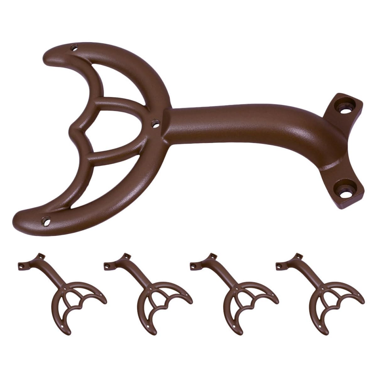 Bras de support en fer pour ventilateur de plafond Ciieeo (5 pièces)