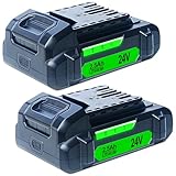 DTK Battery Replacement for Flex 24V Battery 2.5Ah - FX0111-1 2 Packs
