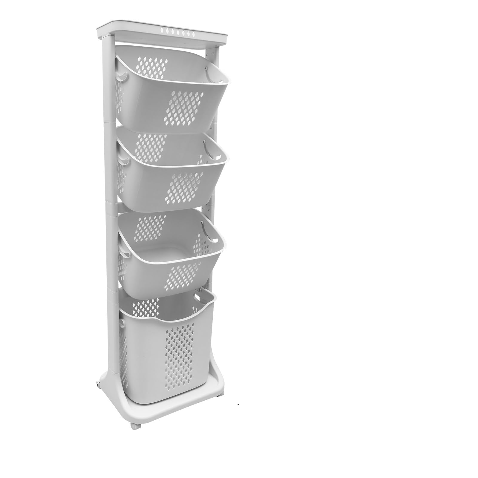 Washing basket 2/4 Tier Laundry Basket Dirty Clothes
