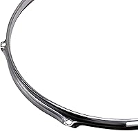 Vista 5 de Arro de batería de 6 agujeros, accesorio musical portátil, aro de 6 agujeros para decoración del hogar, oficina, círculo superior de 12 pulgadas