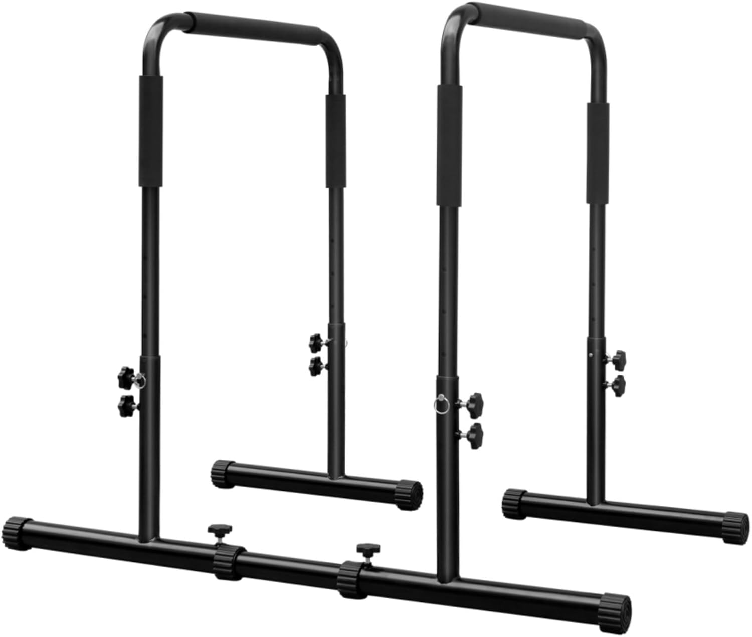 Adjustable Height Home Balance Frame for Indoor & Outdoor Use, Heavy-Duty Iron Construction, Ideal for Rehabilitation or Strength Training, Sponge-Grip Handles for Comfort, Supports up to 350 Lbs