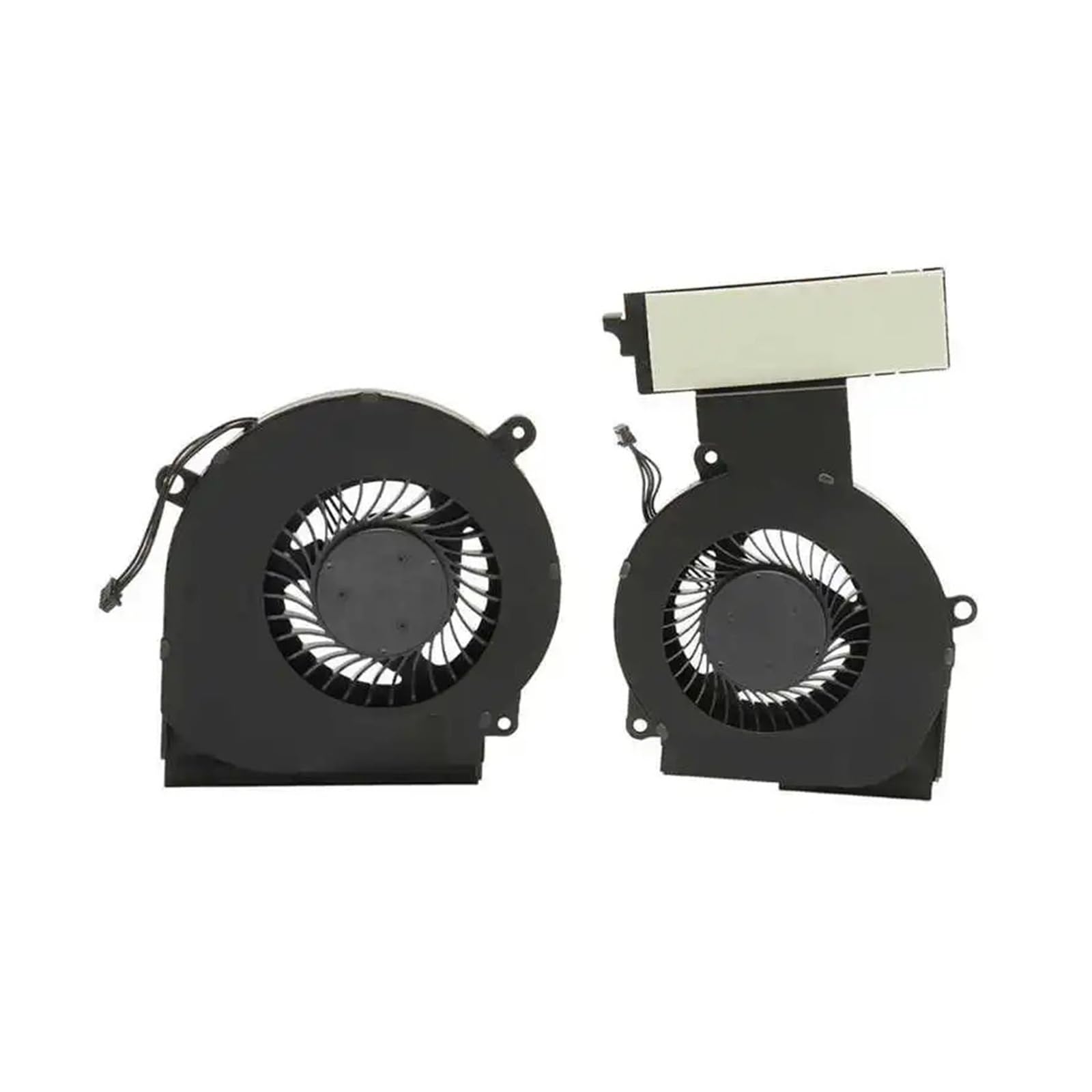 Ventilador De Refrigeración for Portátil, Compatible con HP,15‑DC L30204‑001 L29354‑001, Ventilador De 4 Pines | Enfriamiento de computadora portátil CPU GPU Reemplazo del ventilador Conjunto de ventilador de 4 pines(CPU and GPU)