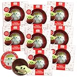Star Wars Mandalorian Hot Cocoa Melt with Baby Grogu Marshmallow Inside, Milk Chocolate Candy Gift, Easter Basket Stuffers, 2.12 Ounces (Pack of 8)