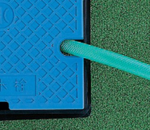 Amazon | SANEI(サンエイ) 散水栓ボックス ホースをつないだままフタが