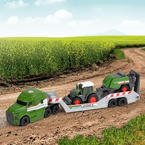 Dickie Toys - Fendt Micro Farm Truck 3 piezas miniatura 5